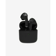 Wireless Bluetooth Pro Earbuds - True Wireless Stereo Sound Ear Buds - in-Ear Headphones with More Bass and Clearer Sound - Premium Ear Buds with Charging Case and Cable (Black)