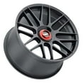thumbnail image 2 of 20x10.5 TSW HOCKENHEIM-T DOUBLE BLACK W/ BALL MILLED SPOKE Wheel 5x112 (42mm), 2 of 3