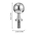 thumbnail image 2 of GOOHOCHY 1 Pc Small Camera Tripod Screw Steel Ball Screw Projector Tripod Fixing Screw, 2 of 8