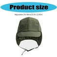 thumbnail image 5 of Soft Quick Dry Hat Ushanka Hip Hop Baseball Caps Adds Highlight for Trendsetting, 5 of 10
