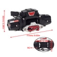 thumbnail image 3 of Tholdsy Cabrestante de Metal de doble Motor ligero controlador de cabrestante de proceso CNC 1/10 RC coche de orugas resistente al desgaste Kits de construcción modelo, 3 of 6