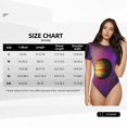 thumbnail image 4 of Picia Planets And Stars Womens One Piece Swimsuits Modest Tummy Control Bathing Suits Lace Up Slimming Swim Suit-XX-Large, 4 of 9