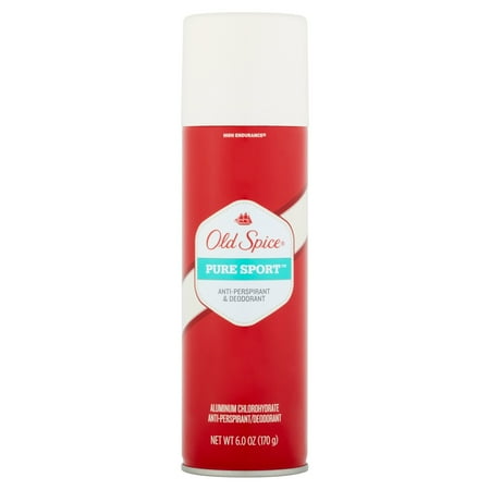 Old Spice Pure Sport High Endurance Anti-Perspirant & Deodorant, 6 oz