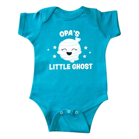 

Inktastic Cute Opa s Little Ghost with Stars Gift Baby Girl Bodysuit
