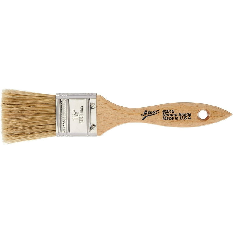 Ateco Boar-Bristle Flat Pastry Brush, 1