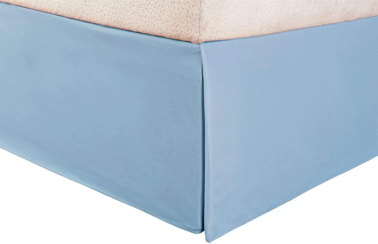 11Inch Drop Queen/XL Queen/Cal Queen Size 60" x 84"Light Blue Solid