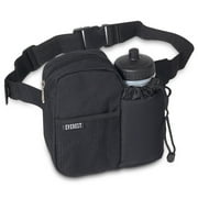 Everest Unisex Waist Bottle Bag Pack Polyester, Black