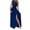 Blue, variant on Aoochasliy Formal Dresses for Women Sleeveless Asymmetrical Casual Party Daily Elegant Solid Color Dress Summer!