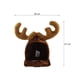 thumbnail image 2 of Gorro navideño para mascotas pequeñas, con astas de café, accesorio para disfraz de gato o perro (talla única), 2 of 5