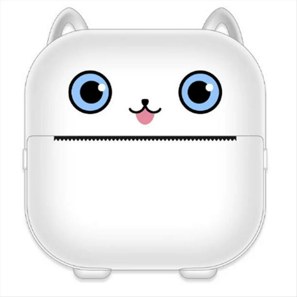 Impresora Portátil de Etiquetas Térmicas Sin Tinta con Bluetooth, Mini Impresora de Pegatinas.