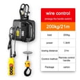 thumbnail image 2 of Electric Hoist,Wireless Remote Control Home Portable Air Conditioning Small Crane Hoist Elevator Small Crane Hoist ,Powerful Pulling Performance, 2 of 7