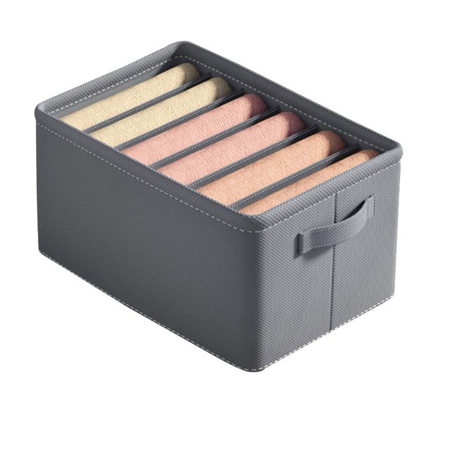 Divisor de ropa interior Organizador Armario Cajón Caja de almacenamiento de ropa (6 compartimentos) Ehuebsd Libre de BPA