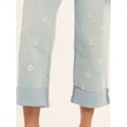 thumbnail image 3 of Jessica Simpson Women's Zinnia Wide Leg Boyfriend Jeans, Sizes 2-16, 3 of 6