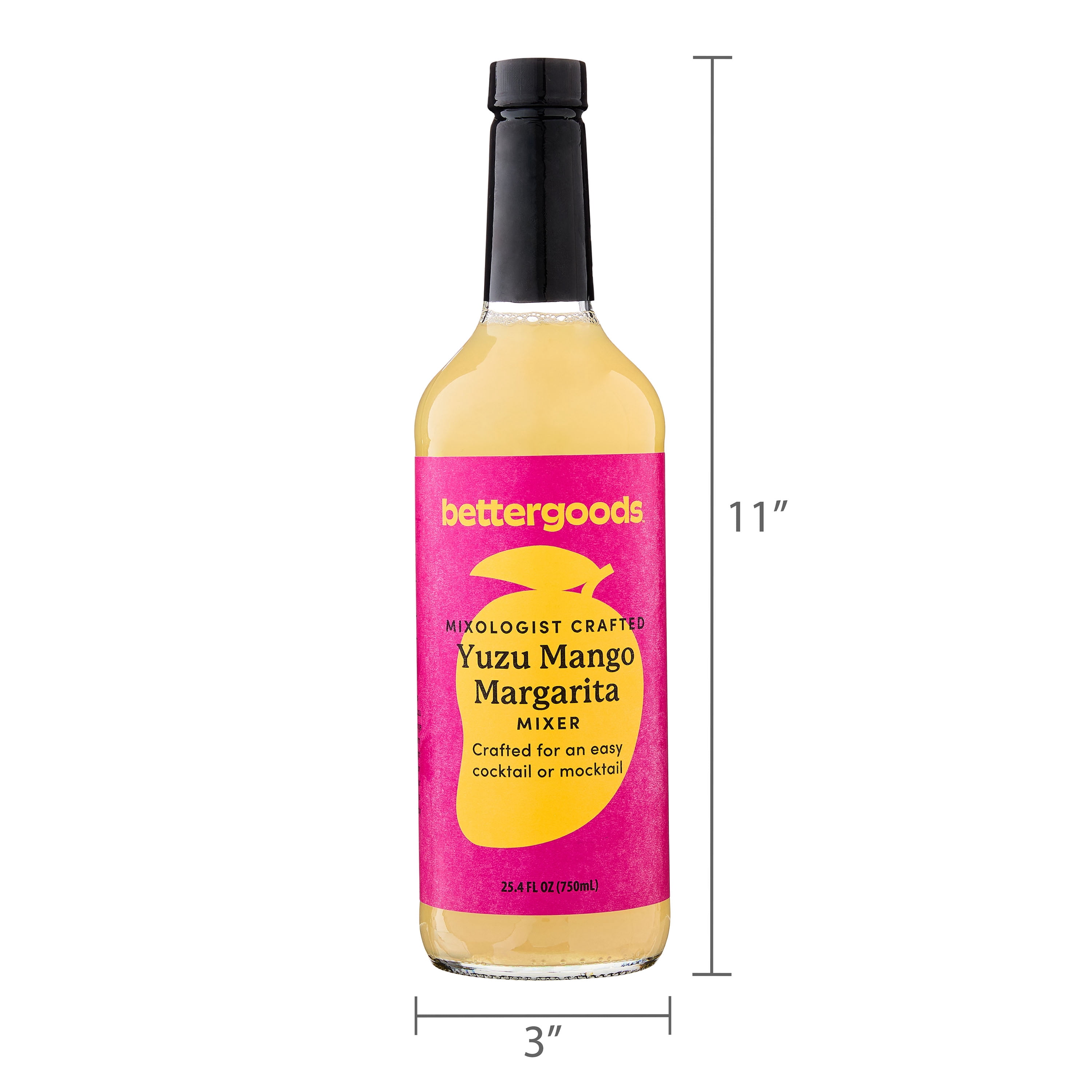 bettergoods Yuzu Mango Margarita Mixer, 25.4 fl oz