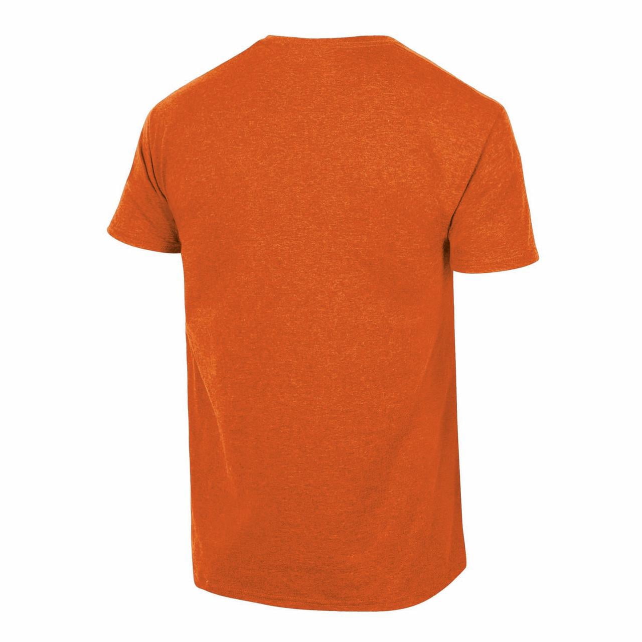 Mens NCAA Clemson Tigers Triblend 3-D Graphic T-Shirt