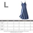 thumbnail image 2 of Laklulu Vestido largo de cóctel con correa y cuello en V para mujer, vestido de fiesta de invitados de boda, vestidos formales de noche de cóctel, azul, L, 2 of 6