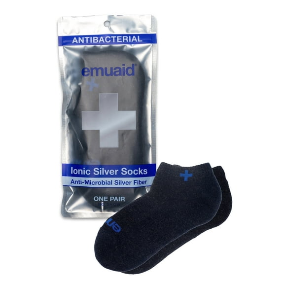 Emuaid Ionic Silver-Infused Fiber Socks (Men's and Women's)
