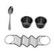 thumbnail image 5 of Soporte Para Tacos, Soporte Para Rollos, Plato Para Burritos, Soporte Para Conchas De Taco Para Hornear, Para Café, Negro Macarena  Porta tacos mexicanos, 5 of 7