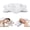 White, variant on Ergo Pillow for Sleep Apnea, Neck Pain, and Snoring Relief | Cervical Neck Pillow for Side Sleepers | Orthopedic Memory Foam with Ergonomic Support