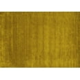 thumbnail image 1 of Ahgly Company Machine Washable Indoor Rectangle Abstract Yellow Contemporary Area Rugs, 5' x 7', 1 of 4