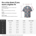 thumbnail image 5 of Pofeuu Popcorn Print Mens Casual Short Sleeve Shirts Beach Summer Spread Collar Pocket Tops Men's Casual Short-sleeved Shirt-Medium, 5 of 5
