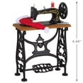 thumbnail image 3 of Hallmark QGO2362 Sew Vintage Sewing Machine 2021 Ornament, 3 of 6