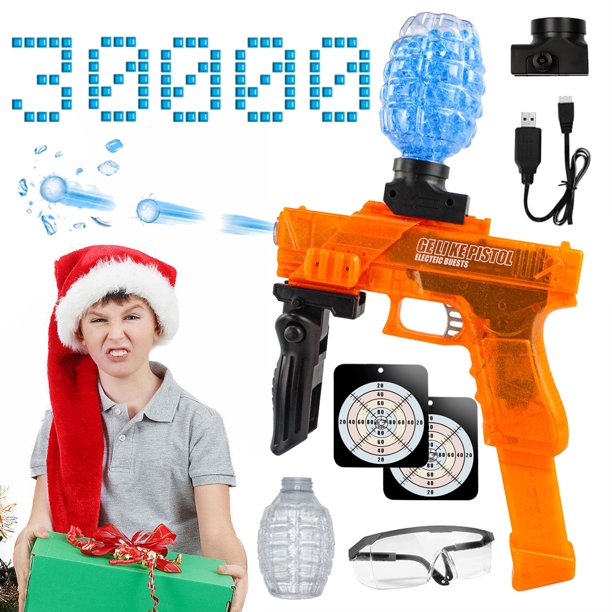 Splat R Ball Blaster Glock Full Auto Rechargeable Battery Powered,35000