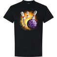 thumbnail image 3 of Inktastic Bowling Strike T-Shirt, 3 of 5