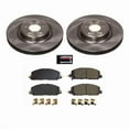 thumbnail image 2 of PowerStop Front Stock Replacement Brake Pad and Rotor Kit Fits: FORD LINCOLN Select Models KOE8672, 2 of 7