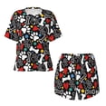 thumbnail image 4 of Xecao Cute Puppy Footprints print Swimsuit for women, Summer-ready, sporty style.Quick-dry fabric. Many sizes & colors., 4 of 9