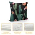 thumbnail image 4 of COMIO  Cute Cactus Pillow Covers, Green Plant Throw Pillow Covers Decorative Farmhouse Pillowcases Couch Cushion Case for Living Room Sofa Outdoor Home Decor, 4 of 5