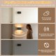 thumbnail image 4 of 2 Paquete Lámpara de Noche LED con Sensor de Movimiento, Brillo Ajustable 3 Modos, Temporizador 10/20/30 Min, USB-C Recargable 3600mAh, Ideal para Niños, Habitación, Escaleras, Baño, 4 of 10