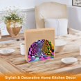 thumbnail image 6 of Yayeee Napkin Holder for Table Kitchen Paper Tissue Organization, Green Wavy Plaid, 6 of 8