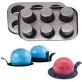 thumbnail image 4 of Kiplyki Carbon steel Half Mould DIY Chocolate Cupcake Cake Muffin Baking Mold, 4 of 9