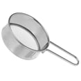 thumbnail image 1 of OULII Tamis à Farine en Acier Inoxydable à Mailles Fines pour Cuisson à Domicile avec Poignée Facile à Saisir Argent, 1 of 8