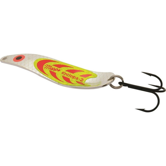 Mepps S2-S/C Syclops Plain #2 Silver/Chartreuse