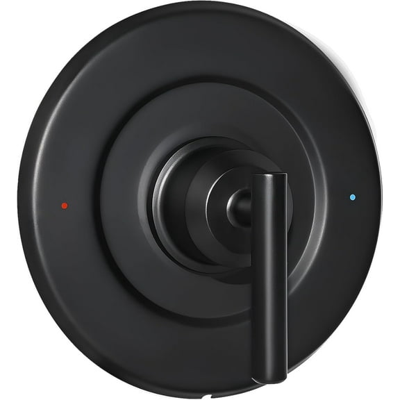 Replacement Shower Handle for Moen T2901BL, Single Lever Temperature Control for Posi-Temp Valve, Matte Black Trim (Fits #2510 Valve)