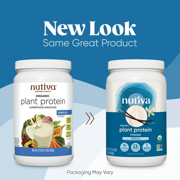 Nutiva organic plant protein superfood 30 shake hot sale