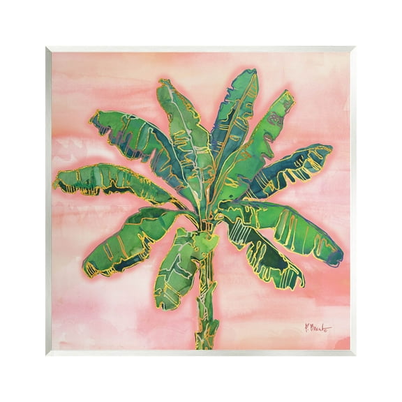 Contemporary Palm Tree Leaves Botanical & Floral Graphic Art Unframed Art Print Wall Art