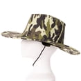thumbnail image 3 of Hayes Outback Hunting Camouflage Boonie Adult Cowboy Hat, Green, One-Size, 3 of 4