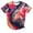 Red, variant on Fesfesfes Exercise Clothes for Women Fashion Women's Casual Short Sleeve Round-Neck Printed Ladies Tops Blouse Women's Short Sleeve Tops S(US:4)