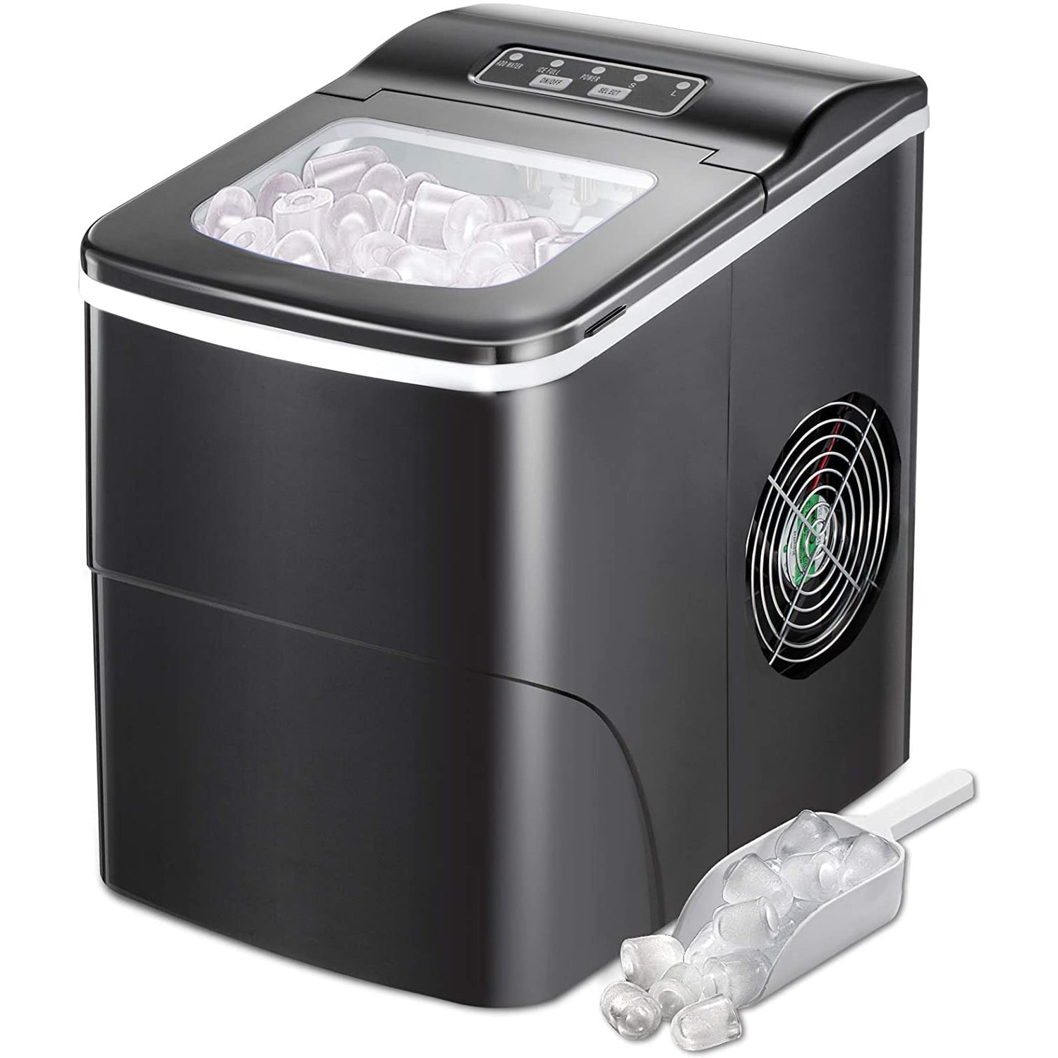 Details about   Portable Ice Maker Machine Countertop 26Lbs/24H Self-cleaning w/ Scoop Blue 