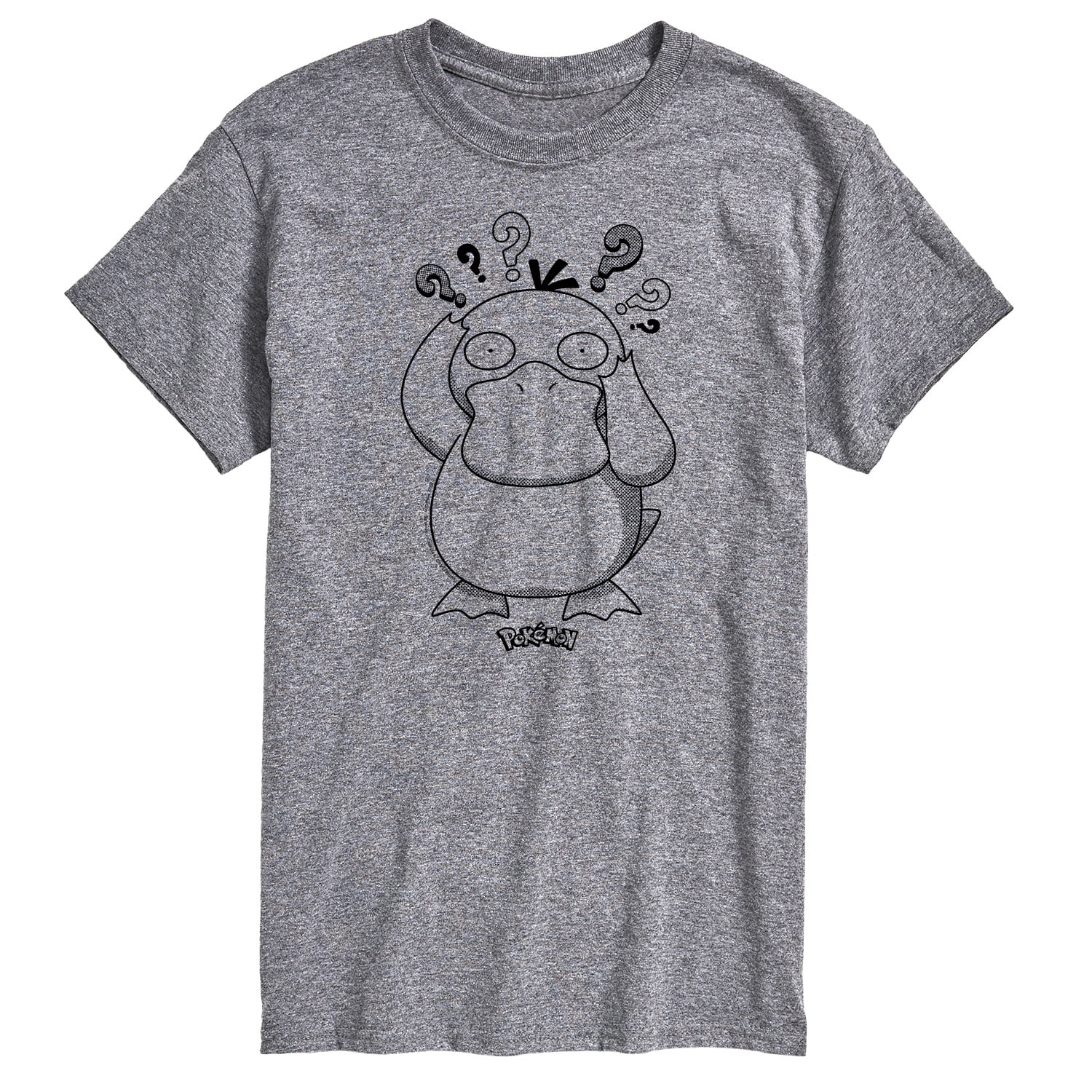 Pokémon - Psyduck - Men's Short Sleeve Graphic T-Shirt - Walmart.com