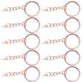 thumbnail image 4 of Llavero De Metal, Llavero Brillante Para Regalo De Amor Para Accesorios De Moda Para Niñas, Accesorios Para Regalo De Novia ANGGREK Oro rosa 28 mm / 1,1 pulg., 4 of 8