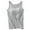 Grey, variant on Women's Built-In Bra Tank Top Casual Crew Neck Sleeveless Camisole Plus Size Summer Padded Workout Tops