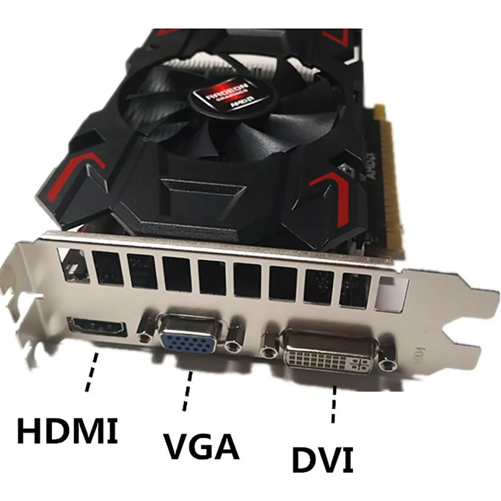 Video Card Original AMD HD6770 4G DDR5 Office Video Card ATI HD 6770 Game Graphics Card