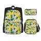 thumbnail image 1 of Fotbe Lemon1 Set Escolar 3 en 1 para Niños - Mochila Duradera con Lonchera Aislante y Estuche para Lápices - Mochila Escolar para Niños y Niñas, 1 of 7