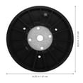 thumbnail image 2 of HOOWIFFY 5ensemble Roue de Ceinture Ronde ABS pour Vélo pour Exercice Amélioré en Cyclisme Intérieur, 2 of 5