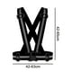 thumbnail image 5 of Chaleco reflectante de seguridad de alta visibilidad y totalmente ajustable con 2 pulseras reflectantes para correr, trotar, andar en bicicleta y caminar de noche, 5 of 8