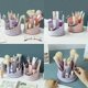 thumbnail image 4 of 360° Rotating Pen Holder Makeup Brush Holder Desk Organizer Office Supplies Makeup Organizer (purple), 4 of 5